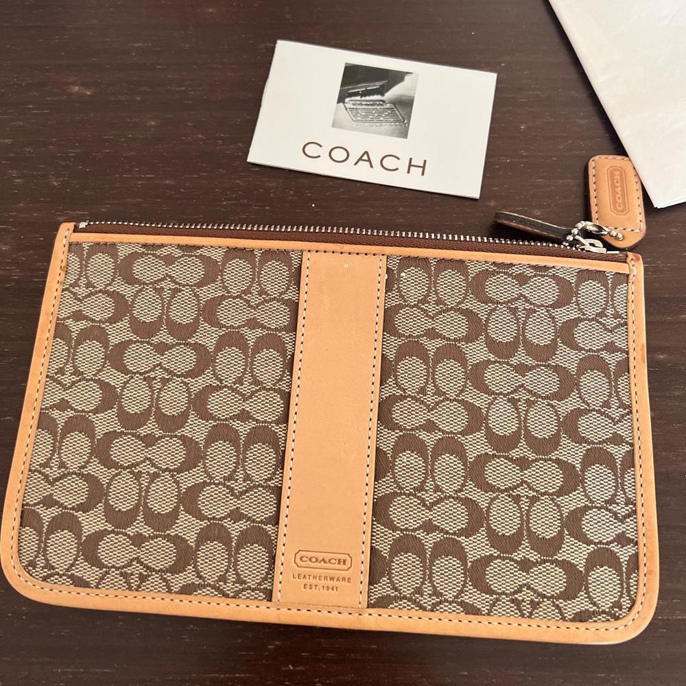 Brand new Coach pouch